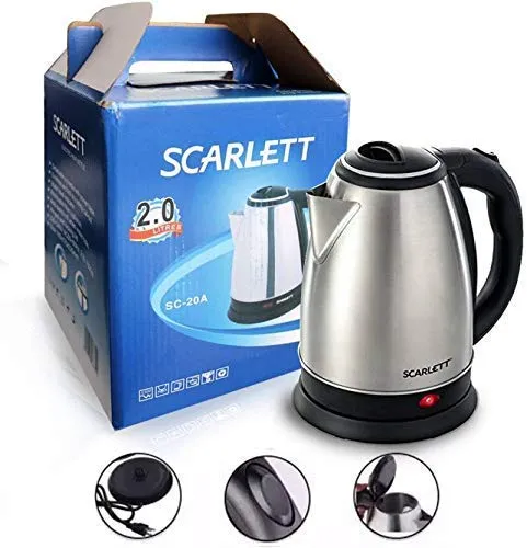 Scarlett Cordless Jug Kettle 2 Liters