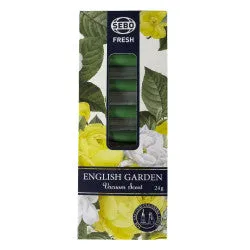 SEBO FRESH Air Freshener for Vacuum Cleaner English Garden 8 pack