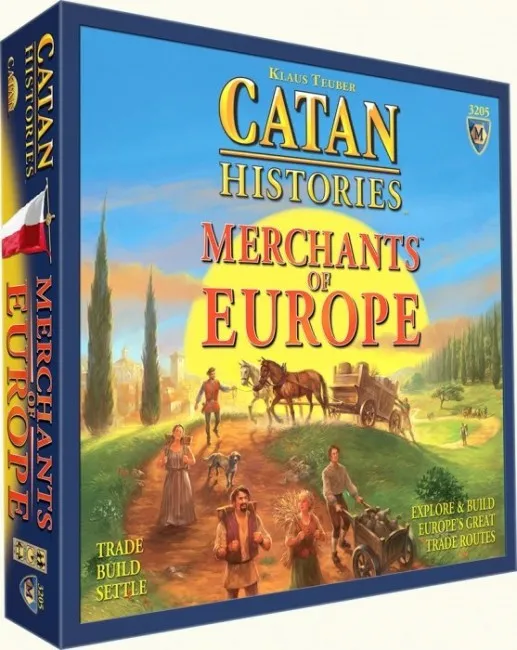 Settlers of Catan: Catan Histories - Merchants of Europe (Stand Alone) - Board Game