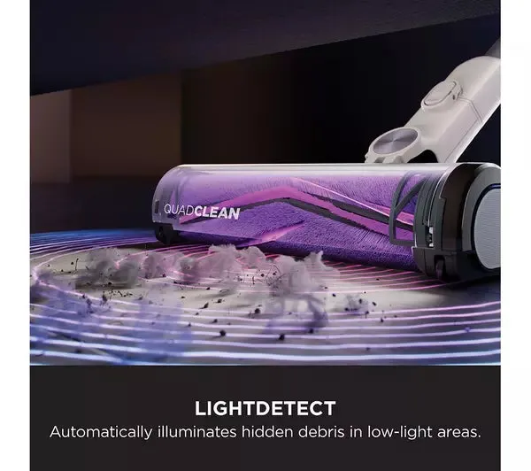 Shark IW3510UK Detect Pro Cordless Vacuum Cleaner with Auto-Empty System 1.3L - 60 Minutes Run Time White & Purple Clearance