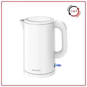 Sharp EKJ171WH 1.7L Cool Touch Body Jug Kettle