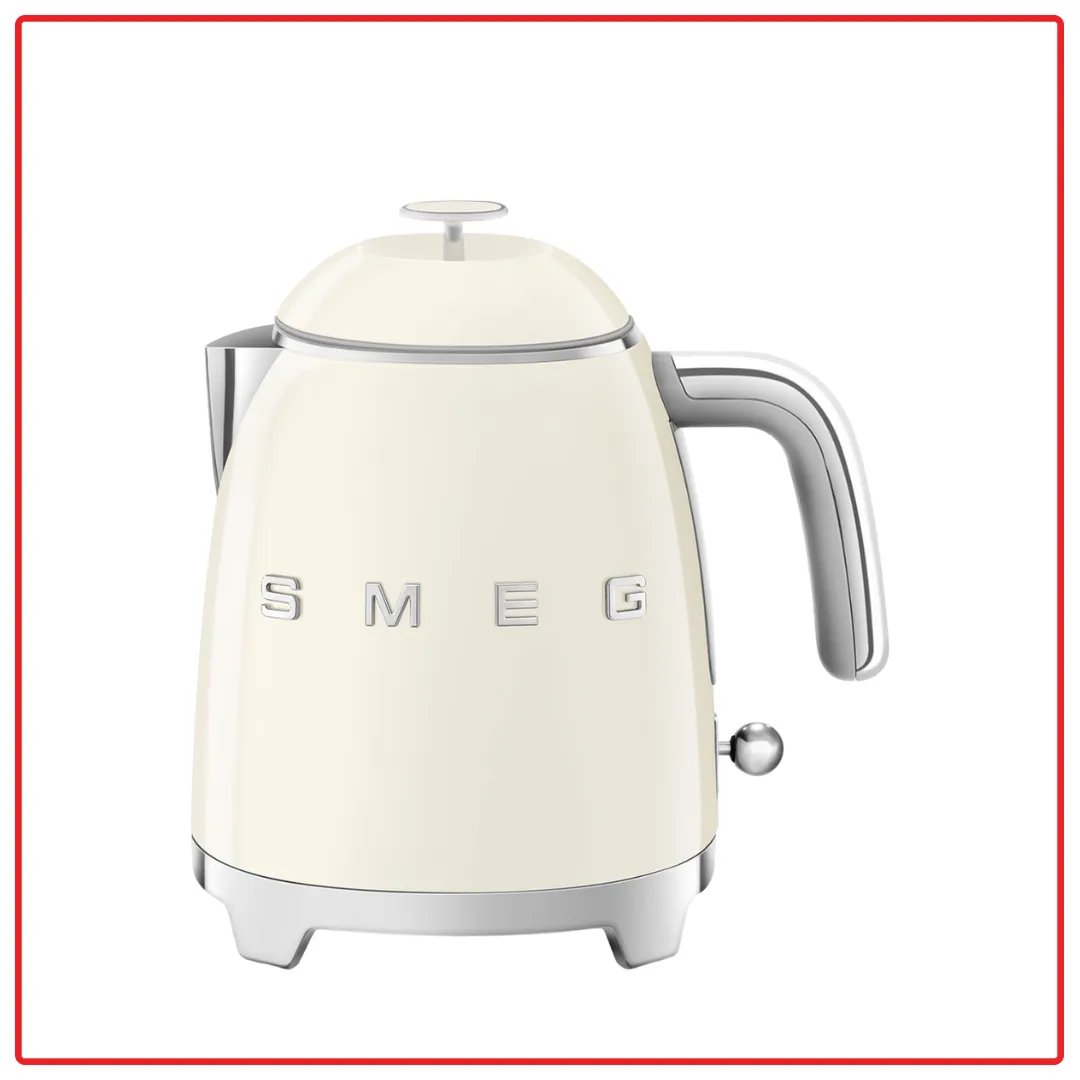 SMEG KLF05 (Variety of Colours) 0.8L 50’s Retro Style Mini Electric Kettle