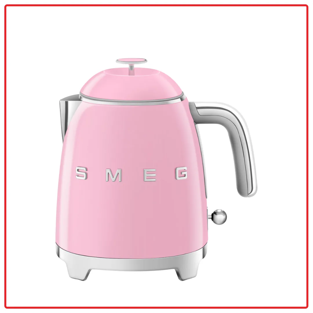 SMEG KLF05 (Variety of Colours) 0.8L 50’s Retro Style Mini Electric Kettle