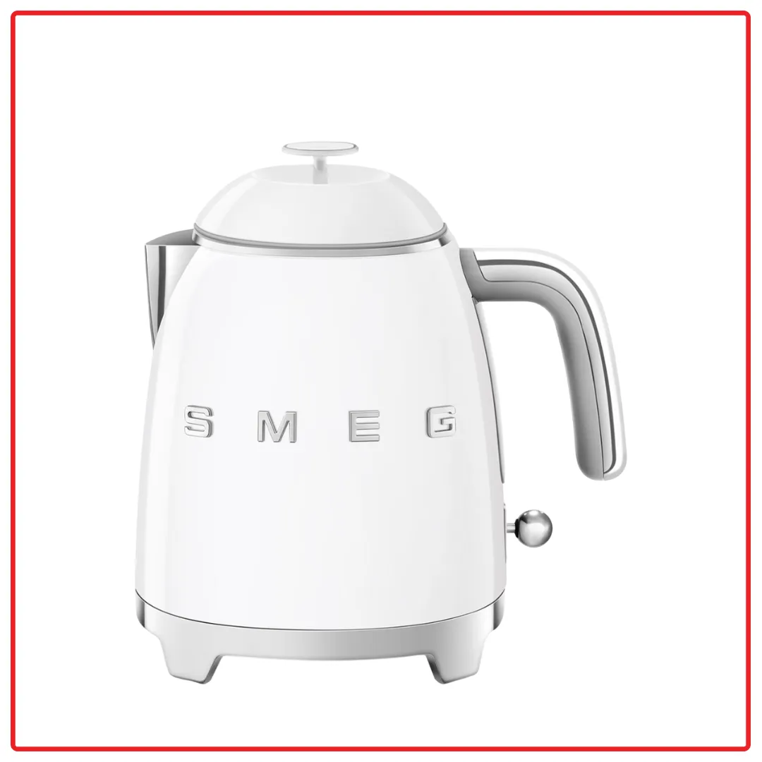 SMEG KLF05 (Variety of Colours) 0.8L 50’s Retro Style Mini Electric Kettle