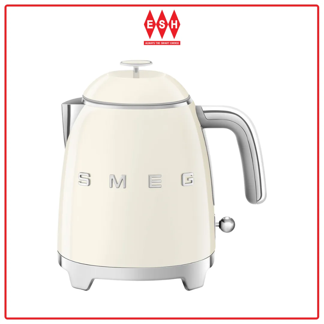 SMEG KLF05 (Variety of Colours) 0.8L 50’s Retro Style Mini Electric Kettle