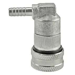 Stainless Liquid Ball Lock Disconnect Barb