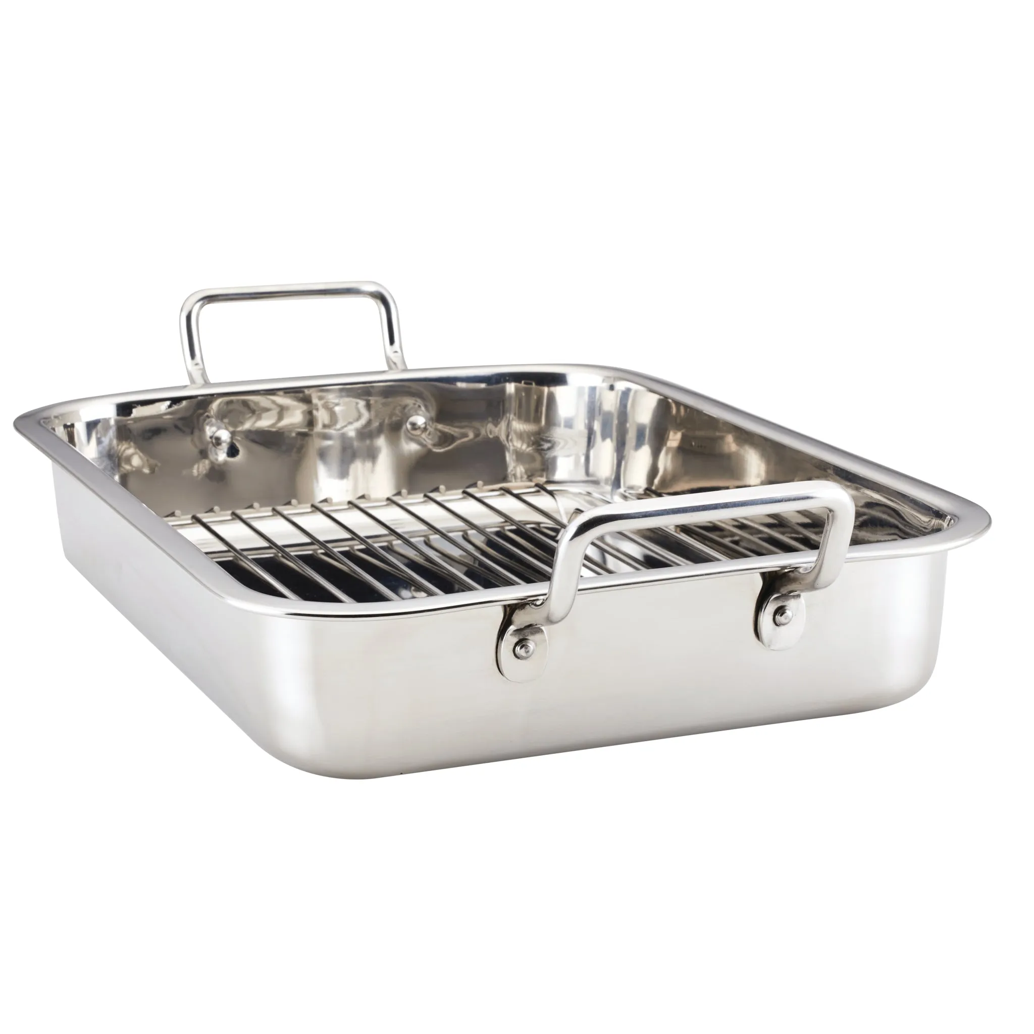 Stainless Steel Roaster with Rack