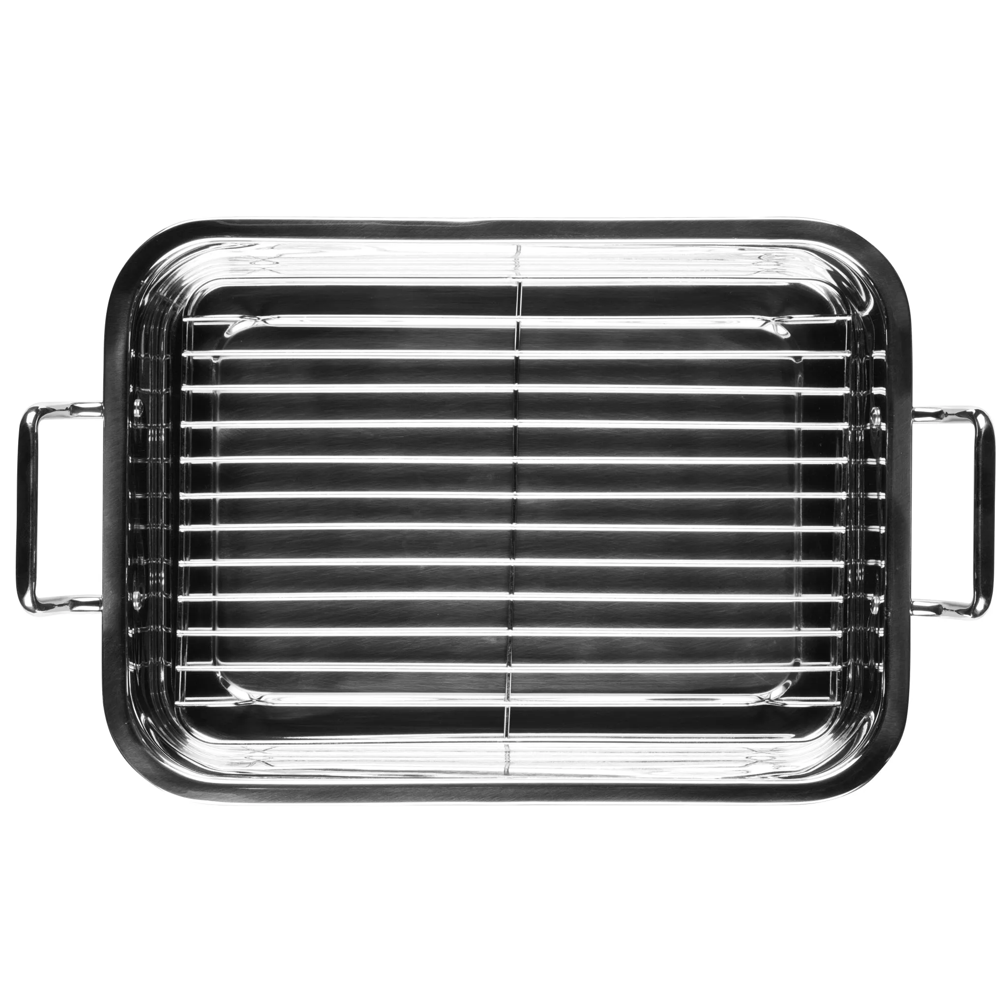 Stainless Steel Roaster with Rack