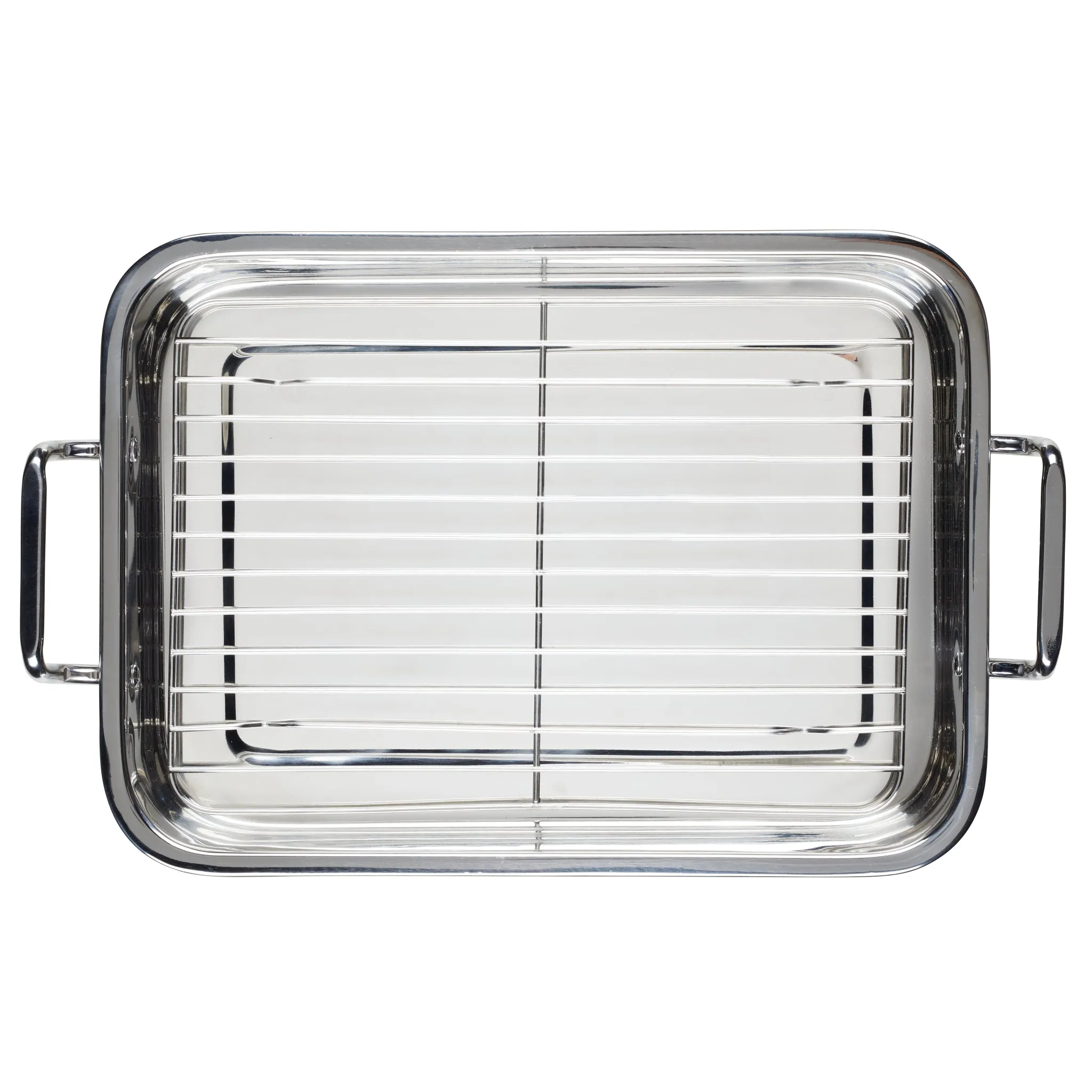 Stainless Steel Roaster with Rack