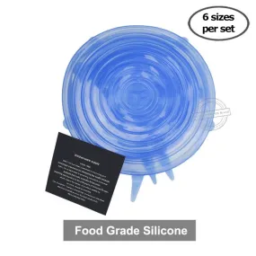 Stretch & Fit - Silicone Stretch Lids (6-Pack)