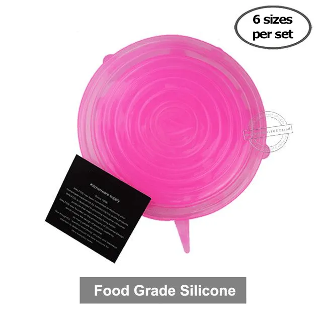 Stretch & Fit - Silicone Stretch Lids (6-Pack)