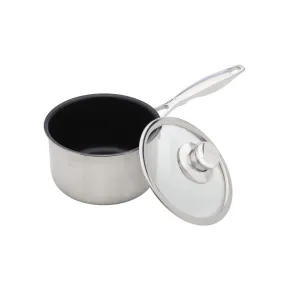 Swiss Diamond - 6 1/3" Prestige Clad Sauce Pan w/Lid