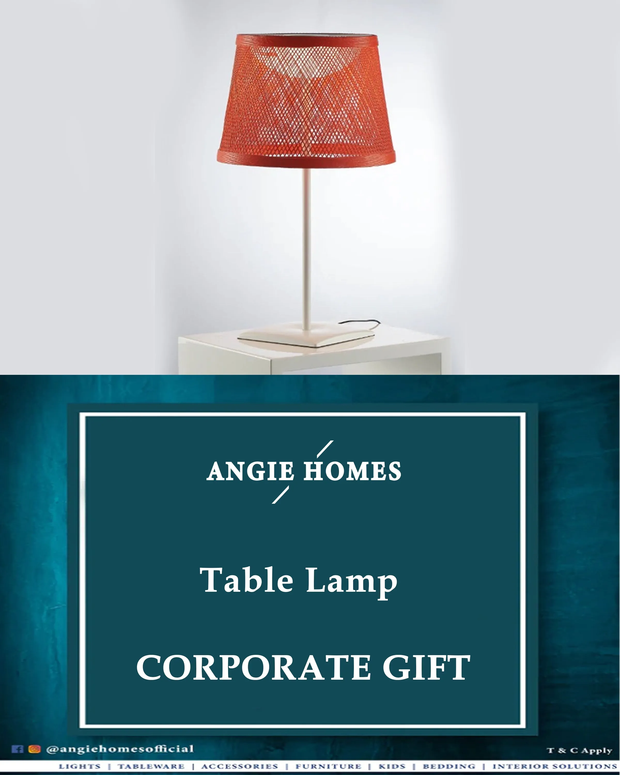 Table Lamp for Wedding, House Warming & Corporate Gift