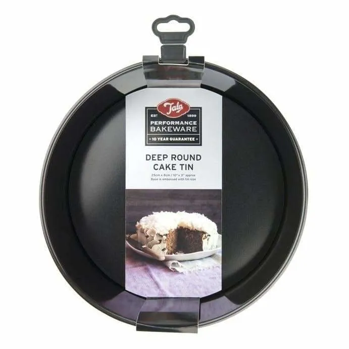 Tala Performance Non-Stick 25cm dia Round Deep Cake Pan