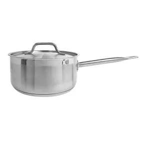 Thunder Group SLSSP4060 6 qt, 10" Diameter Sauce Pan with 10" Diameter x 1/2" Thickness Lid