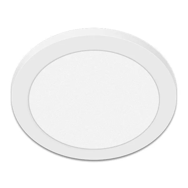 Trace-Lite FJX-R7-12-CTK - LED Surface Mount Downlight - 7 inch - 12W - 120VAC - Color Selectable - White Finish