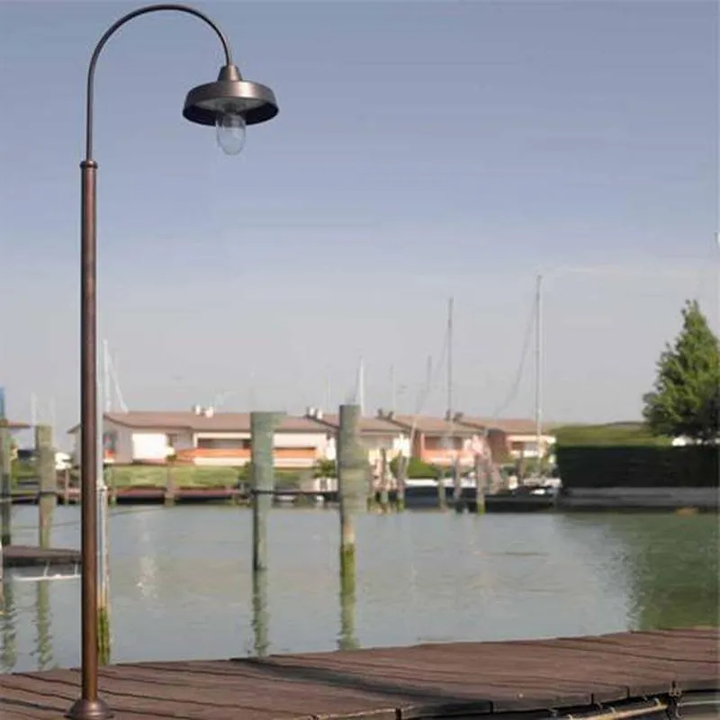 Traditional Italian Brass Lamp Post