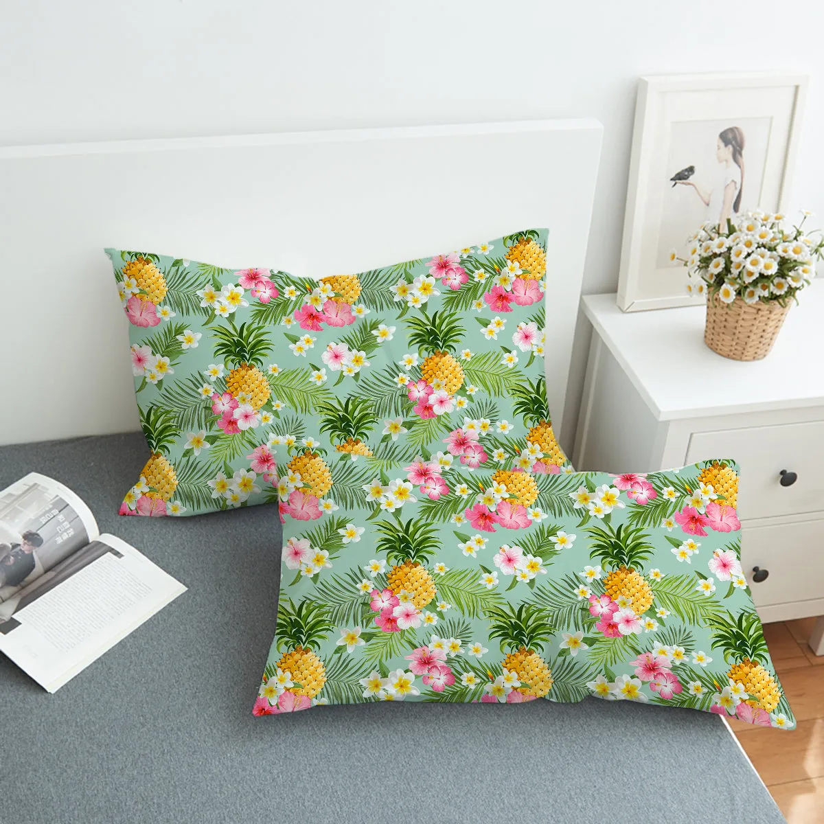 Tropical Vibes Bedding Set