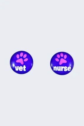 Vet Nurse Medium Earrings