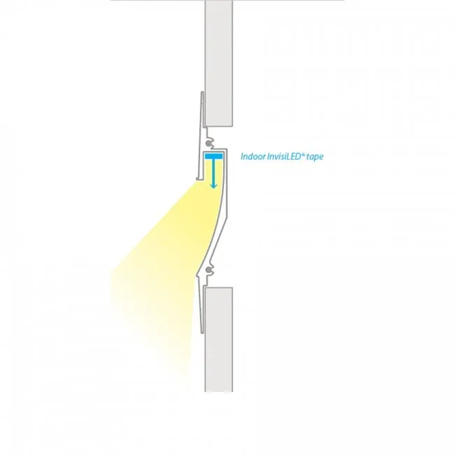 WAC LED-T-RCH2 8-ft Asymmetrical Recessed Channel - Linear Channel