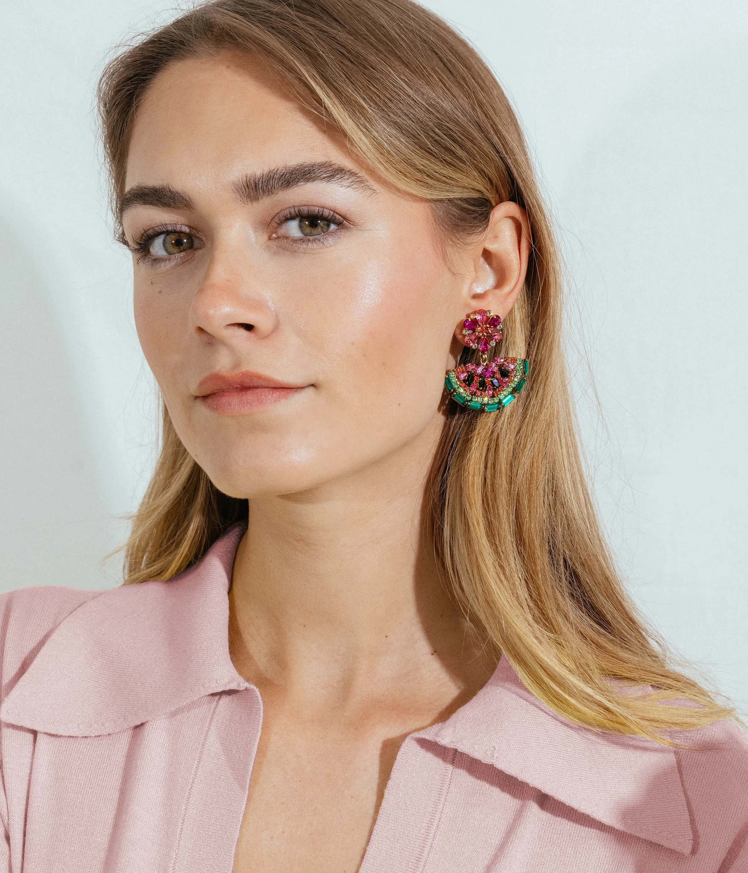 Watermelon Slice Earrings