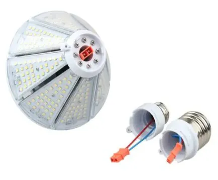 WEDGE TYPE DOWN LED RETROFIT LIGHTING 30W 5000K 3,900lm 100-277V (E39, E40 Socket Mount) HPS, MH, HID REPLACEMENT