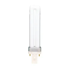 Westinghouse 0612700 9 Watt Compact Fluorescent Single Twin Pin-Based Tube - 4100 Kelvin - Cool White - 600 Lumens - G23 Base - Box