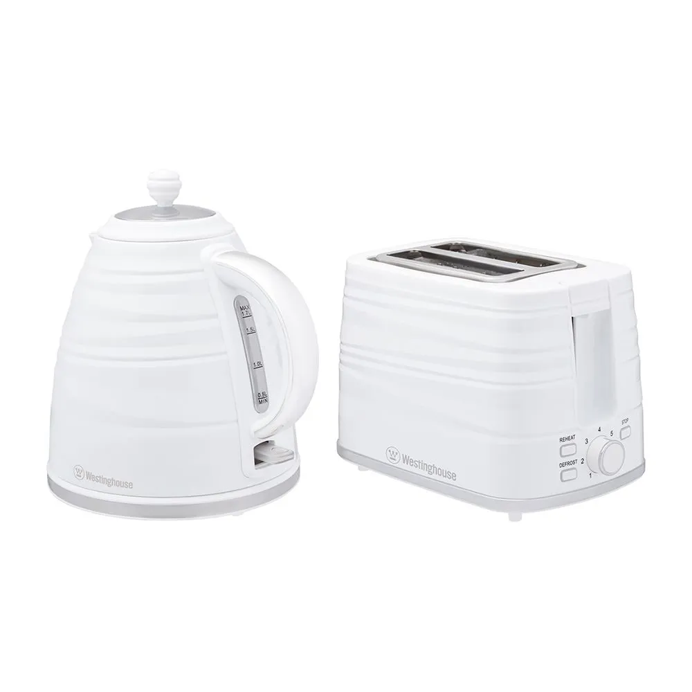 Westinghouse Toaster & Kettle Pack WHKTPK07W