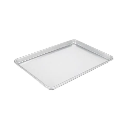 Winco ALXP-0609 6" x 9" 16 Gauge 1/8 Size Open Bead Aluminum Sheet Pan