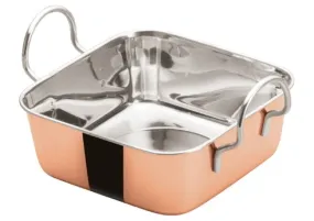 Winco Ddsb-202C Mini Roasting Pan, Copper-Plated