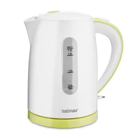 Zelmer Zck7616l Electric Kettle 1.7 L 2200 W White, Yellow